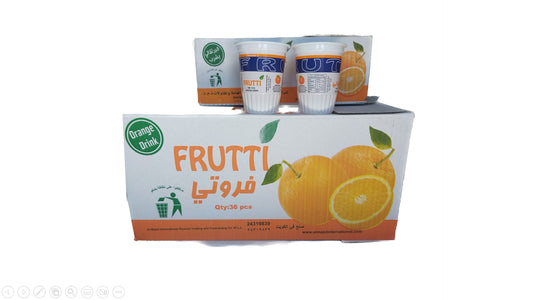 FRUTTI ORANGE DRINK 1 CARTON (36 PCS)